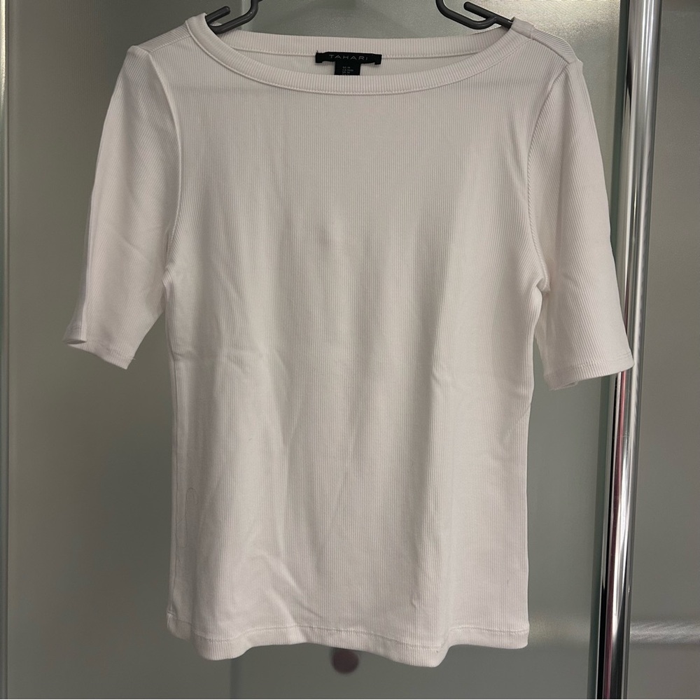 White Short Sleeve Tee